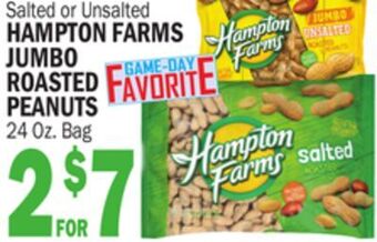 C Town Hampton farms jumbo roasted peanuts offer