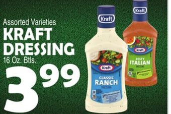 Bravo Supermarkets Kraft dressing offer