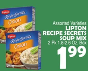 Bravo Supermarkets Lipton recipe secrets soup mix offer