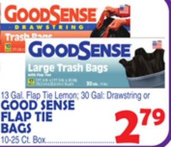 Bravo Supermarkets Good sense flap tie bags offer