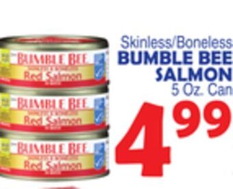 Bravo Supermarkets Bumble bee salmon offer