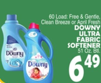 Bravo Supermarkets Downy ultra fabric softener offer