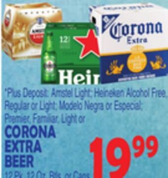 Bravo Supermarkets Corona extra beer offer
