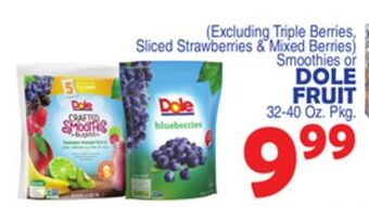 Bravo Supermarkets Dole fruit offer
