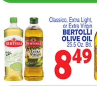 Bravo Supermarkets Bertolli olive oil offer