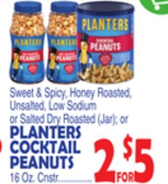 Bravo Supermarkets Planters cocktail peanuts offer