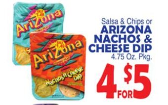 Bravo Supermarkets Arizona nachos & cheese dip offer