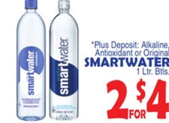 Bravo Supermarkets Smartwater offer
