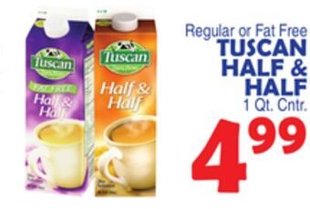 Bravo Supermarkets Tuscan half & half offer