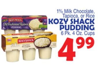 Bravo Supermarkets Kozy shack pudding offer