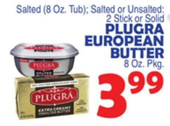 Bravo Supermarkets Plugra european butter 8 oz. pkg offer