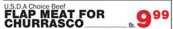 Bravo Supermarkets Flap meat for churrasco offer