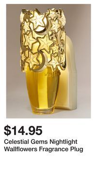 Bath & Body Works Celestial gems nightlight wallflowers fragrance plug offer