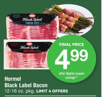 ACME Hormel black label bacon offer