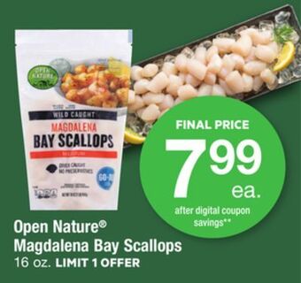 ACME Open nature® magdalena bay scallops offer