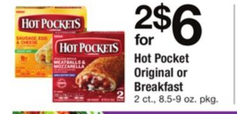 ACME Hot pocket original or breakfast offer