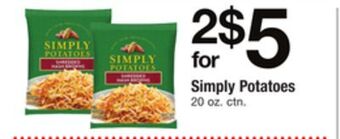 ACME Simply potatoes offer