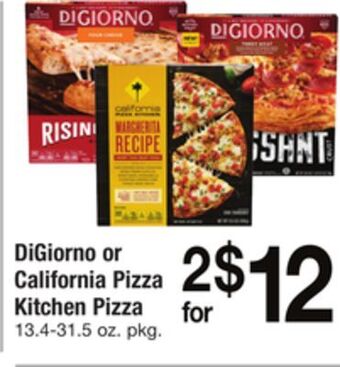 ACME Digiorno or california pizza kitchen pizza offer