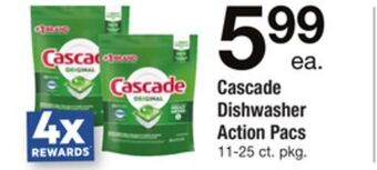 ACME Cascade dishwasher action pacs offer