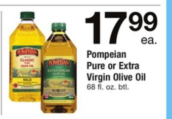 ACME Pompeian pure or extra virgin olive oil offer