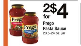 ACME Prego pasta sauce offer