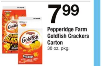 ACME Pepperidge farm goldfish crackers carton offer