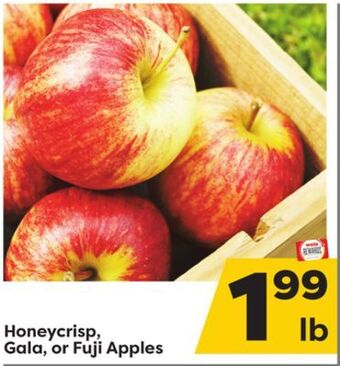 Weis Markets Honeycrisp, gala, or fuji apples offer