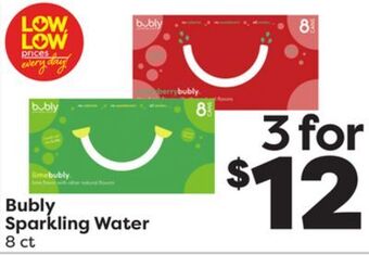 Weis Markets Bubly sparkling water offer