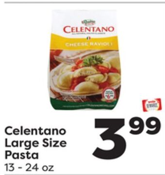 Weis Markets Celentano large size pasta offer