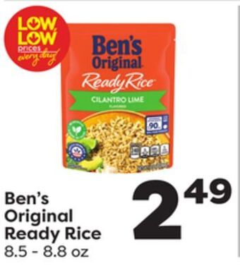 Weis Markets Ben's original ready rice offer