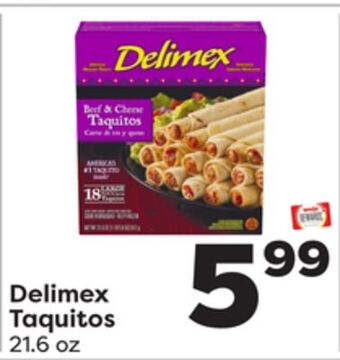 Weis Markets Delimex taquitos offer