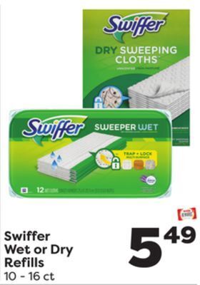 Weis Markets Swiffer wet or dry refills offer