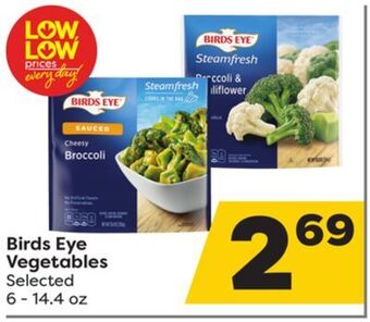 Weis Markets Birds eye vegetables offer