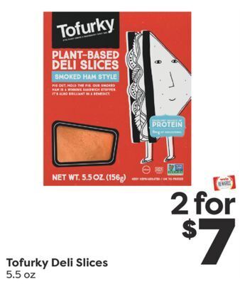 Weis Markets Tofurky deli slices offer