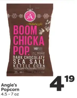 Weis Markets Angie's popcorn offer
