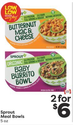 Weis Markets Sprout meal bowls offer