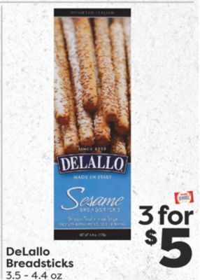 Weis Markets Delallo breadsticks offer