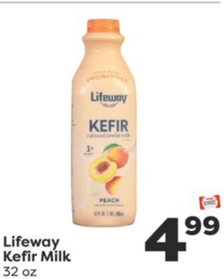 Weis Markets Lifeway kefir milk offer