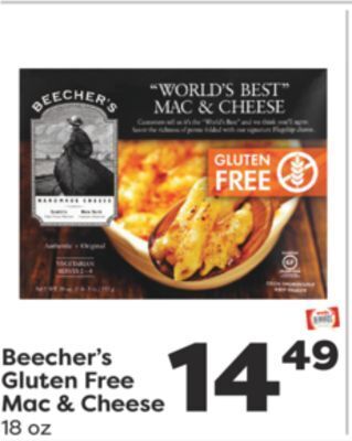 Weis Markets Beecher's gluten free mac & cheese offer