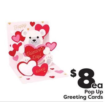 Weis Markets Pop up greeting cards offer