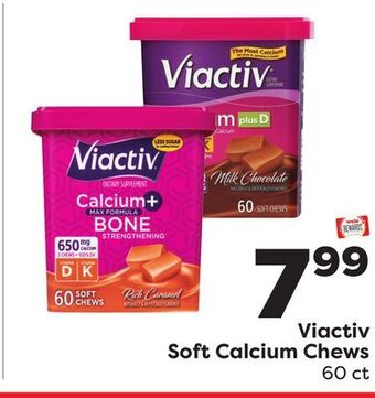 Weis Markets Viactiv soft calcium chews offer