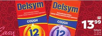 Weis Markets Delsym offer