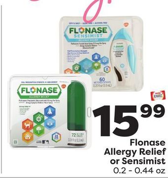 Weis Markets Flonase allergy relief or sensimist offer