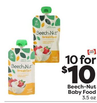 Weis Markets Beech-nut baby food offer