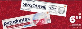 Weis Markets Sensodyne or paradontax offer