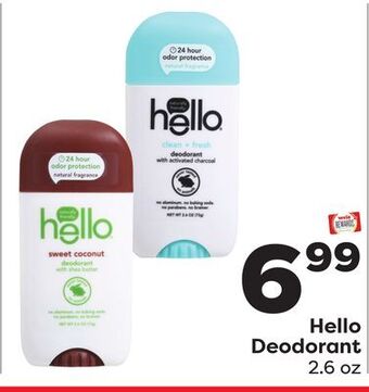 Weis Markets Hello deodorant offer