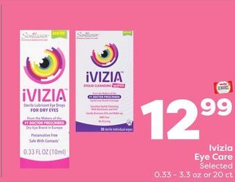 Weis Markets Ivizia eye care offer