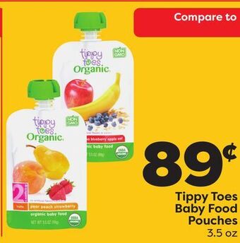 Weis Markets Tippy toes baby food pouches offer