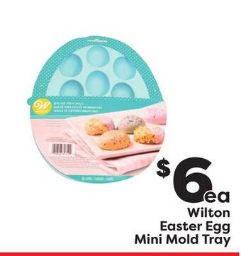 Weis Markets Wilton easter egg mini mold tray offer