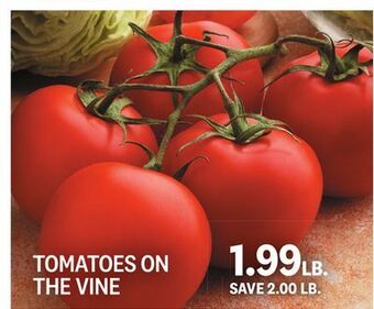 Kings Food Markets Tomatoes on the vine offer
